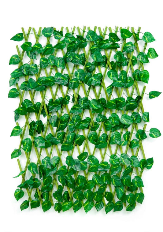 Artificial Leaf Fence – Green Frame